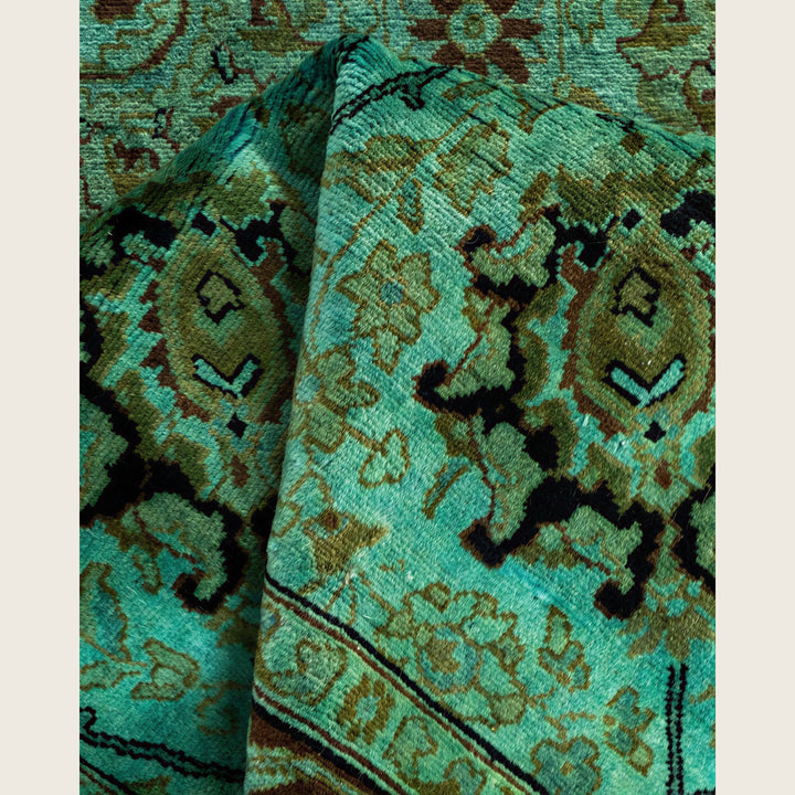 Blue Traditional Samsara Wool Runner - 3'1" x 10'1"