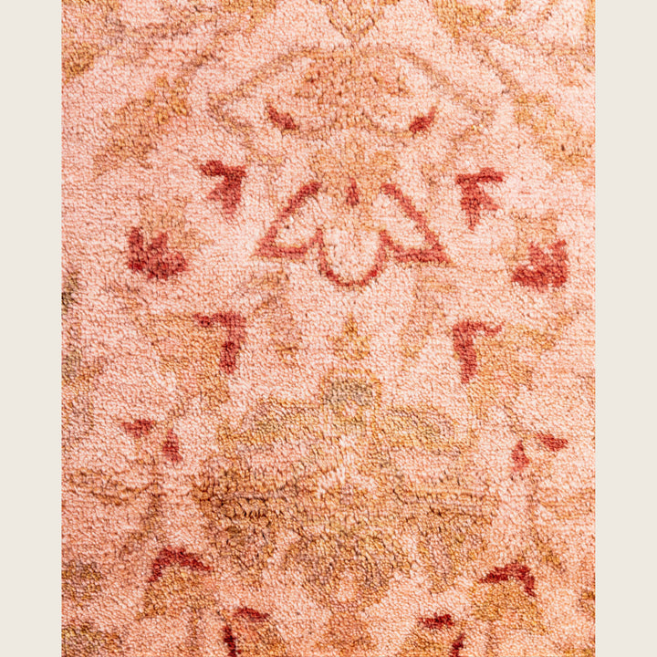 Beige Traditional Samsara Wool Runner - 3' x 10'6"