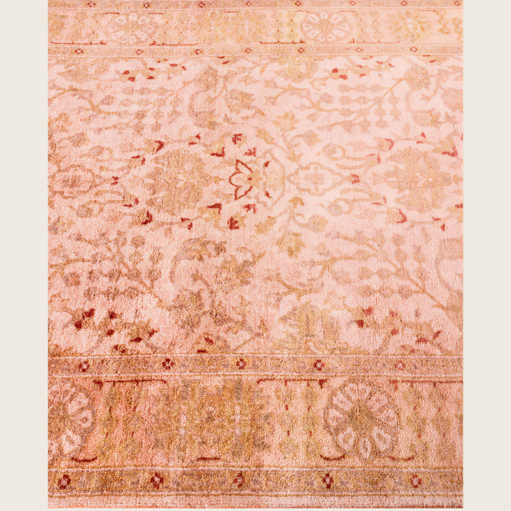 Beige Traditional Samsara Wool Runner - 3' x 10'6"