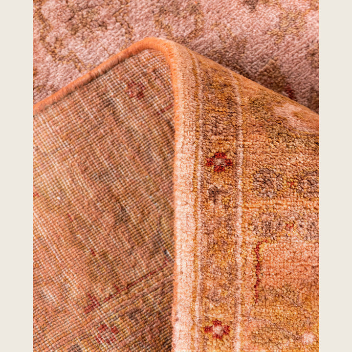 Beige Traditional Samsara Wool Runner - 3' x 10'6"
