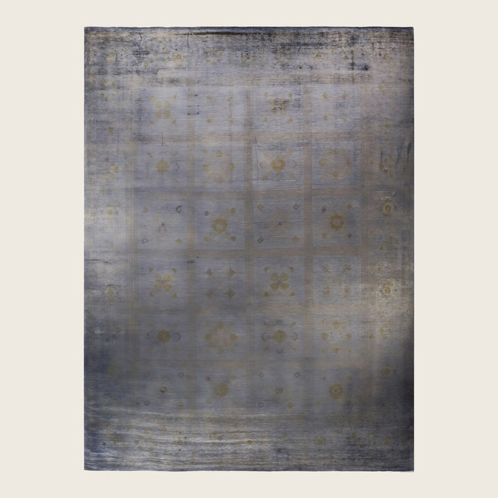 Grey Traditional Samsara Wool Rug - 12'1" x 15'7"