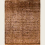 Brown Traditional Samsara Wool Rug - 8'1" x 9'10"