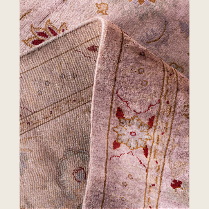 Brown Traditional Samsara Wool Rug - 8'1" x 10'5"
