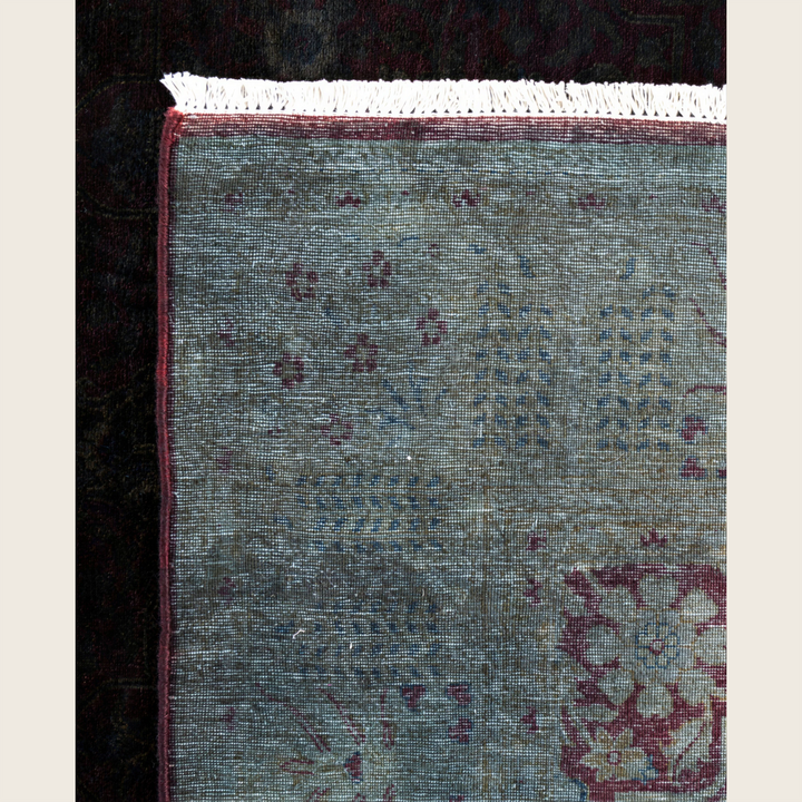 Grey Traditional Samsara Wool Rug - 6' x 8'5"