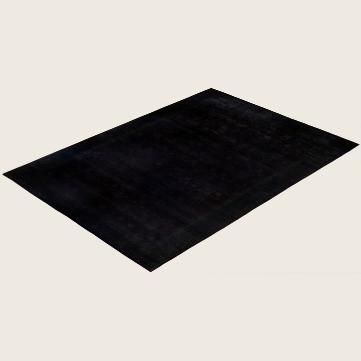 Grey Traditional Samsara Wool Rug - 6' x 8'5"