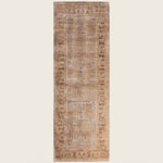 Beige Traditional Samsara Wool Runner - 2'7" x 7'9"