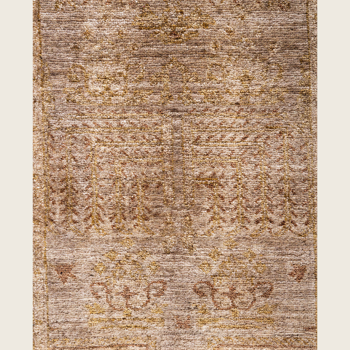 Beige Traditional Samsara Wool Runner - 2'7" x 7'9"