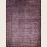 Purple Traditional Samsara Wool Rug - 10'4" x 14'4"