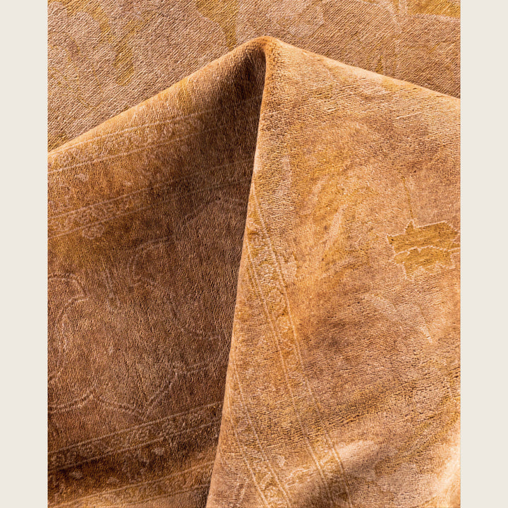 Beige Traditional Samsara Wool Rug - 10'3" x 13'8"