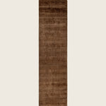 Brown Traditional Samsara Wool Runner - 2'6" x 9'10"