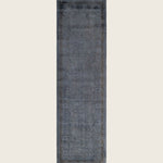Grey Traditional Samsara Wool Runner - 2'6" x 8'8"