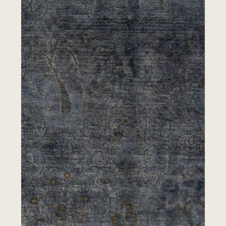 Grey Traditional Samsara Wool Runner - 2'6" x 8'8"