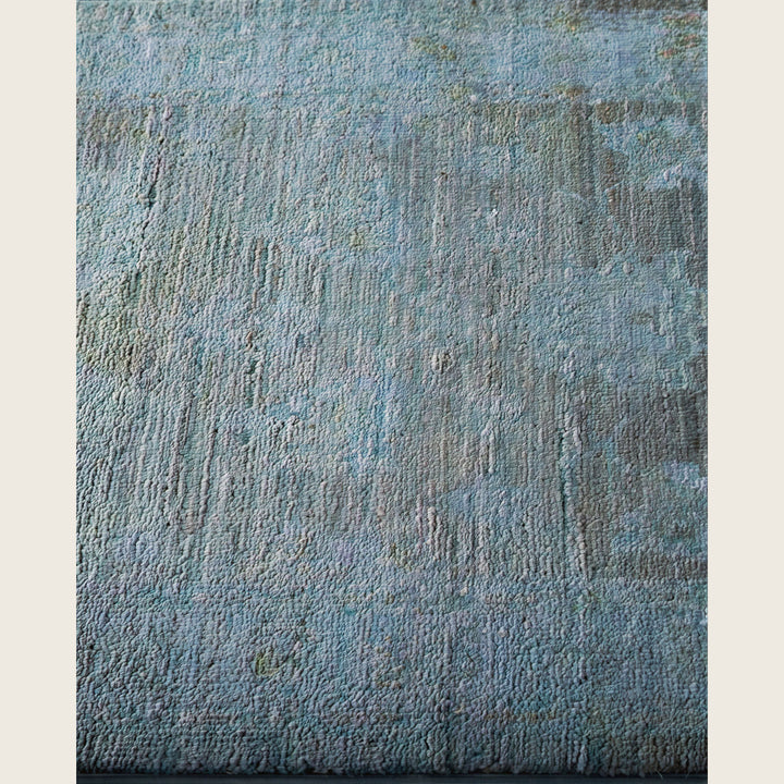 Grey Traditional Samsara Wool Runner - 2'4" x 16'2"