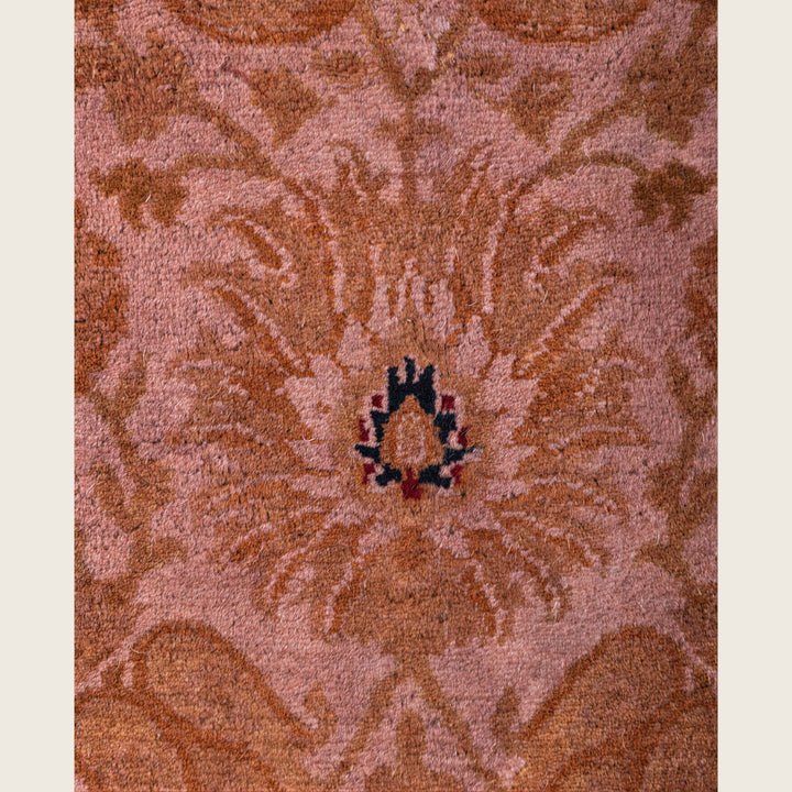 Pink Traditional Samsara Wool Runner - 2'7" x 18'3"