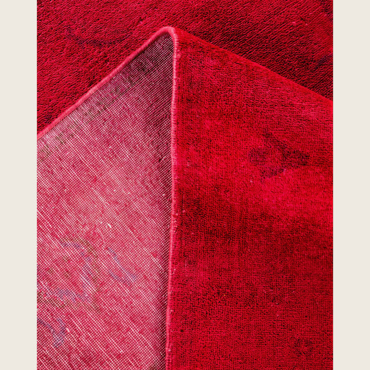 Pink Traditional Samsara Wool Rug - 8'3" x 10'1"