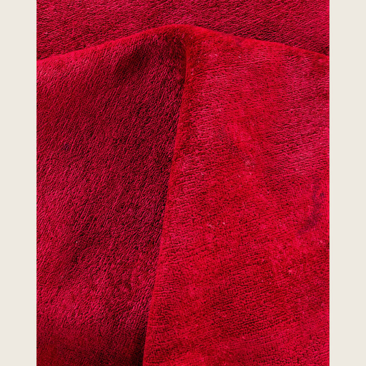 Pink Traditional Samsara Wool Rug - 8'3" x 10'1"