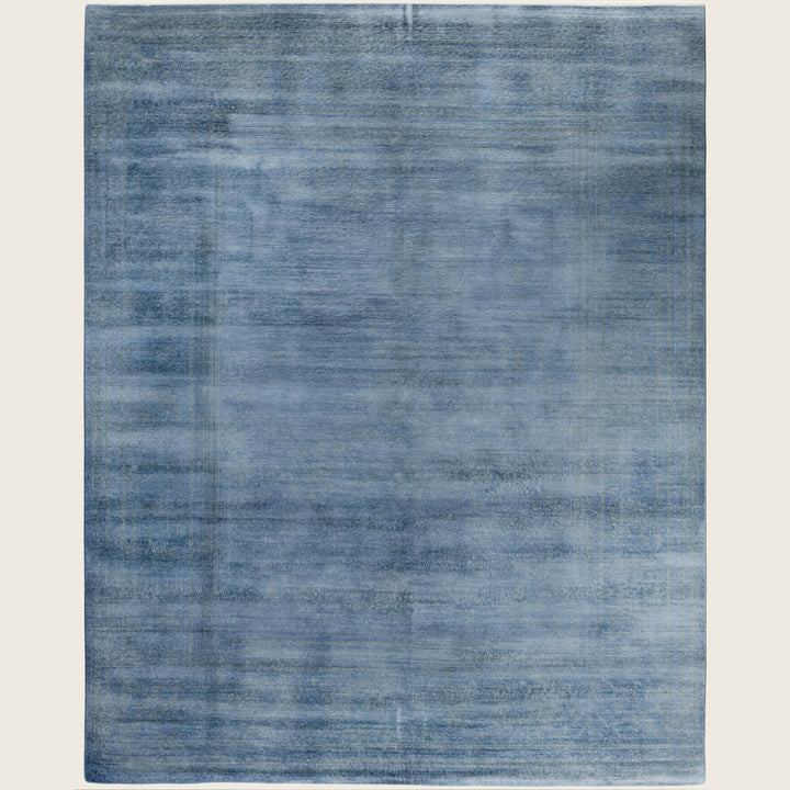 Blue Traditional Samsara Wool Rug - 8'3" x 10'4"