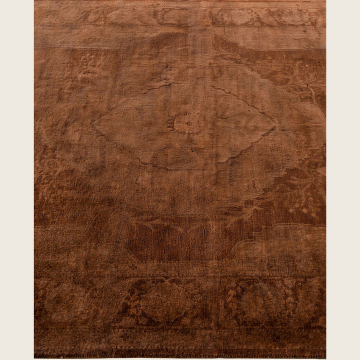 Brown Traditional Samsara Wool Rug - 4'3" x 6'1"