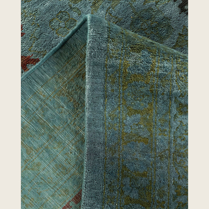 Grey Traditional Samsara Wool Rug - 10'3" x 13'6"