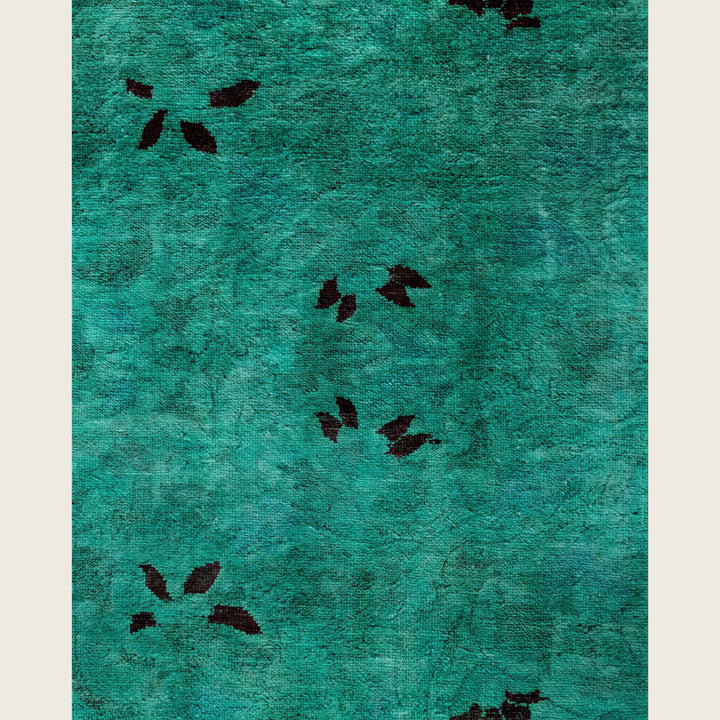 Blue Traditional Samsara Wool Rug - 10'5" x 14'8"