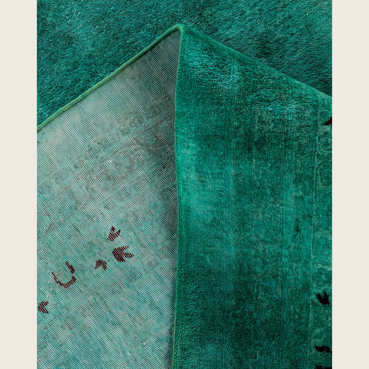 Blue Traditional Samsara Wool Rug - 10'5" x 14'8"