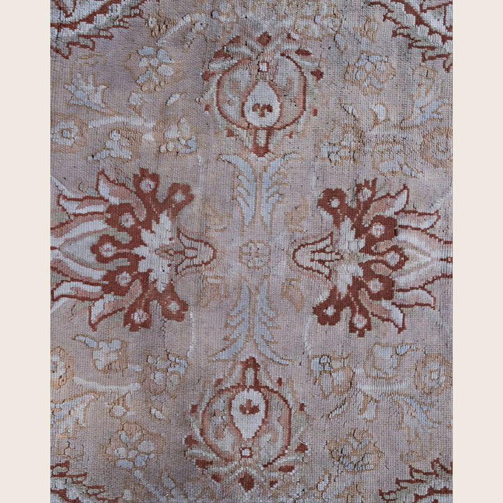 Grey Traditional Samsara Wool Rug - 4'7" x 6'6"