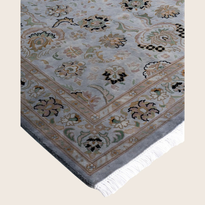 Grey Traditional Samsara Wool Rug - 3' x 5'1"