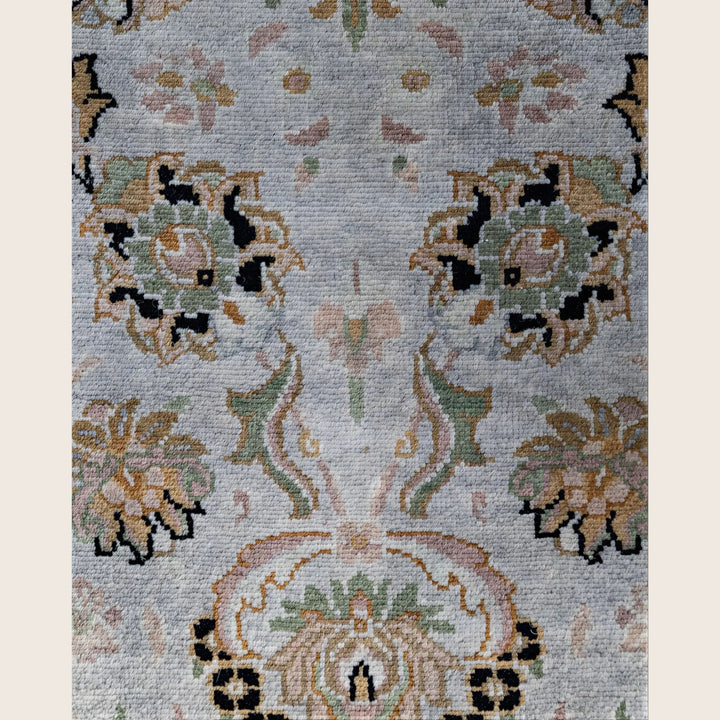 Grey Traditional Samsara Wool Rug - 3' x 5'1"