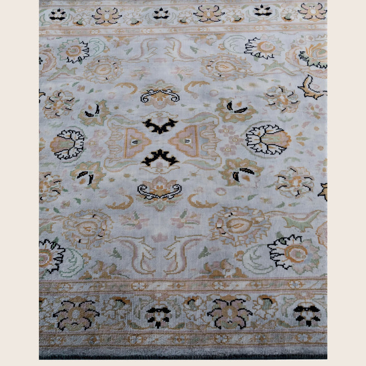 Grey Traditional Samsara Wool Rug - 3' x 5'1"