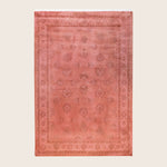 Pink Traditional Samsara Wool Rug - 4'7" x 6'9"