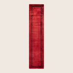 Red Traditional Samsara Wool Runner - 2'8" x 12'3"