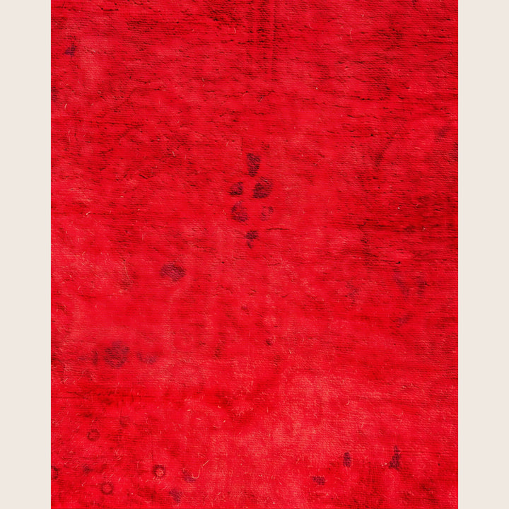 Red Traditional Samsara Wool Runner - 2'8" x 12'3"