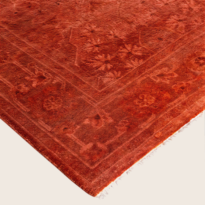 Pink Traditional Samsara Wool Runner - 2'7" x 20'10"