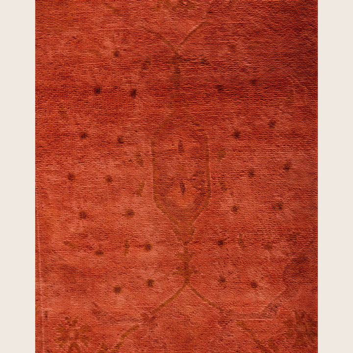 Pink Traditional Samsara Wool Runner - 2'7" x 20'10"