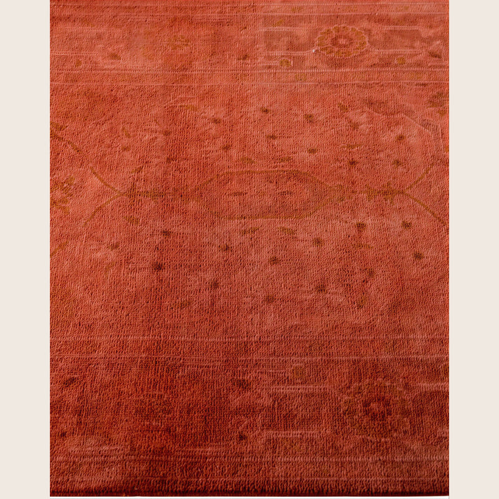 Pink Traditional Samsara Wool Runner - 2'7" x 20'10"