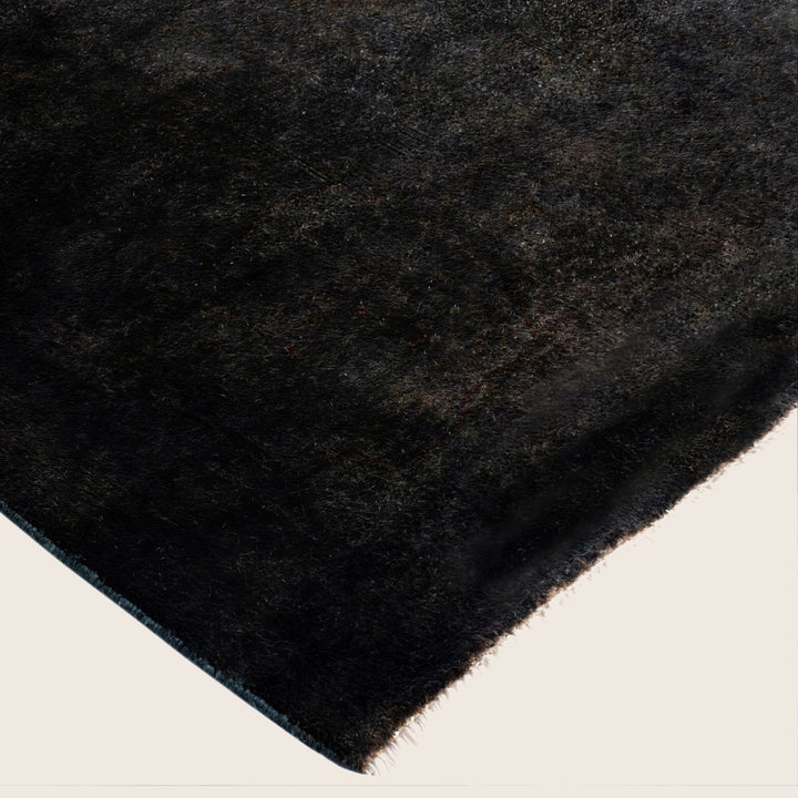 Black Traditional Samsara Wool Rug - 9'3" x 12'2"