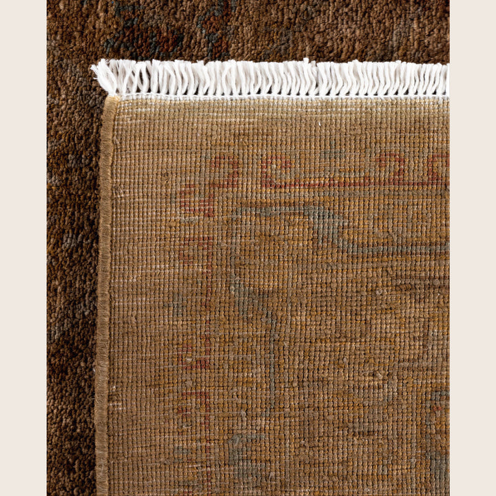 Gold Traditional Samsara Wool Rug - 8'3" x 10'2"