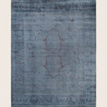 Grey Traditional Samsara Wool Rug - 8' x 10'1"