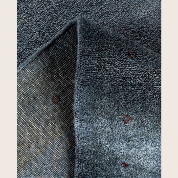Grey Traditional Samsara Wool Rug - 8' x 10'1"