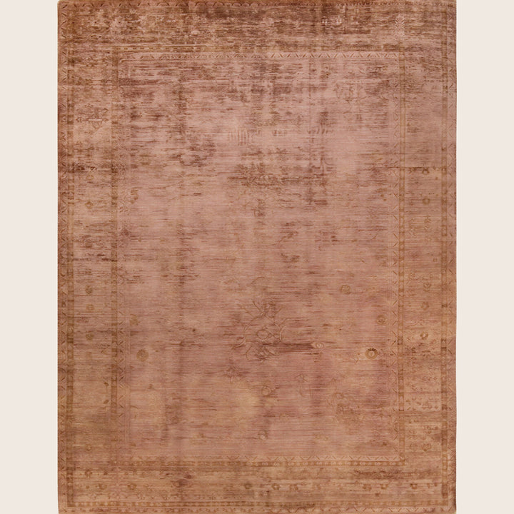 Yellow Traditional Samsara Wool Rug - 9' x 11'9"