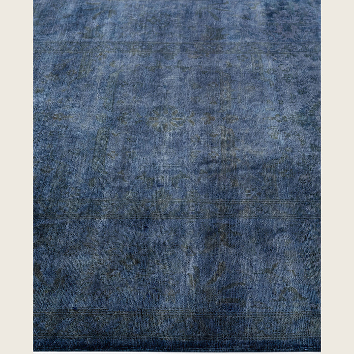 Navy Traditional Samsara Wool Rug - 4'1" x 6'1"
