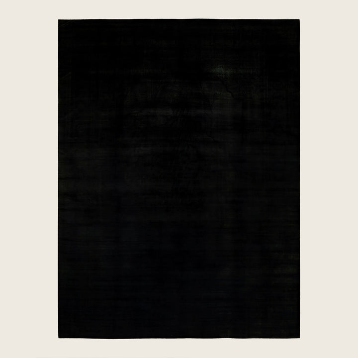 Black Traditional Samsara Wool Rug - 10'4" x 13'9"