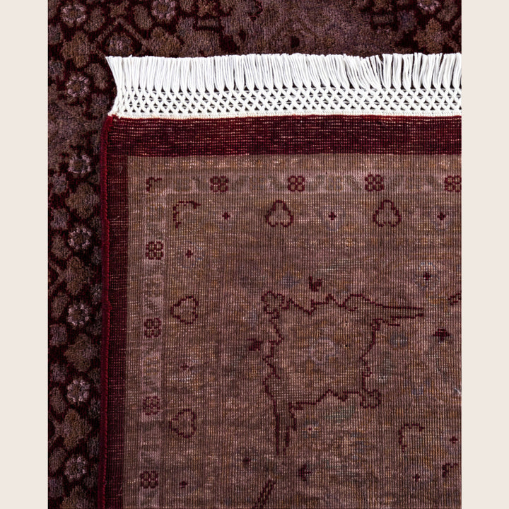Grey Traditional Samsara Wool Rug - 6'2" x 9'2"