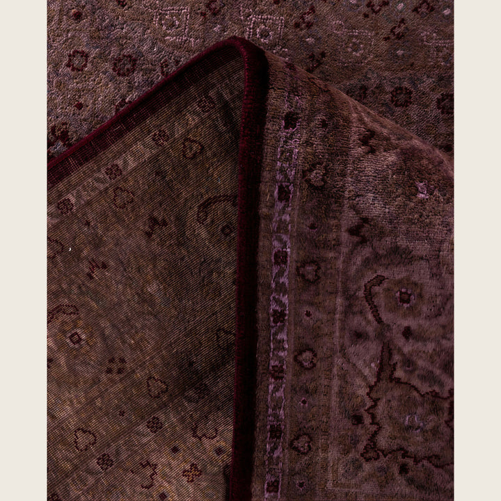 Grey Traditional Samsara Wool Rug - 6'2" x 9'2"