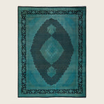 Green Traditional Samsara Wool Rug - 9' x 12'2"