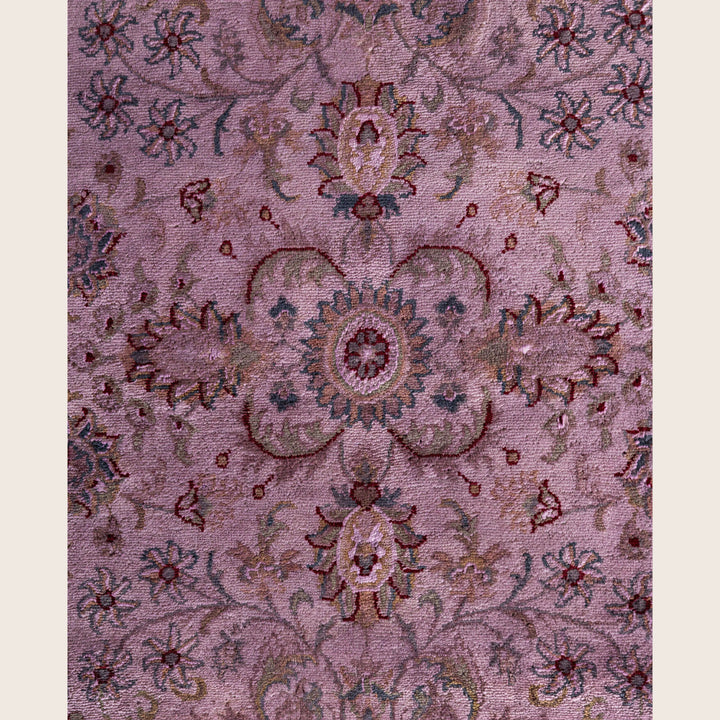 Purple Traditional Samsara Wool Rug - 8'3" x 10'4"