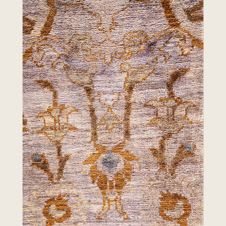 Grey Traditional Samsara Wool Rug - 6'1" x 9'2"