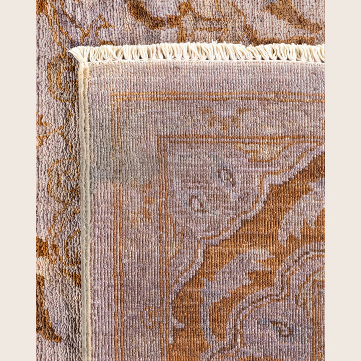 Grey Traditional Samsara Wool Rug - 6'1" x 9'2"