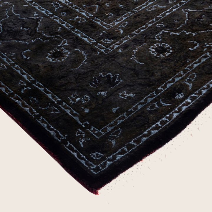 Brown Traditional Samsara Wool Rug - 6'5" x 10'