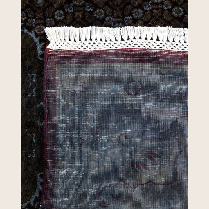 Brown Traditional Samsara Wool Rug - 6'5" x 10'